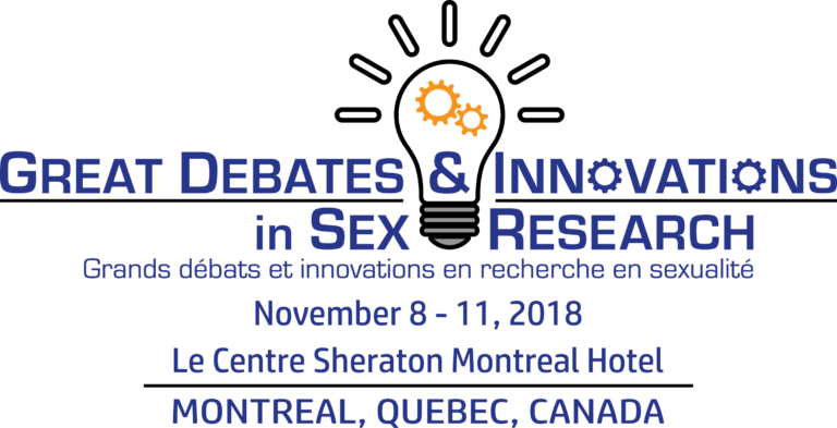 Conference theme is, Great Debates and Innovations in Sex Research