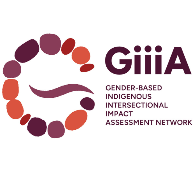The logo for the Gender-Based Indigenous Intersectional Impact Assessment Network.