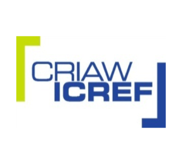 The logo for the Canadian Research Institute for the Advancement of Women.