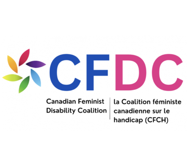 Logo for the Canadian Feminist Disability Coalition (CFDC).
