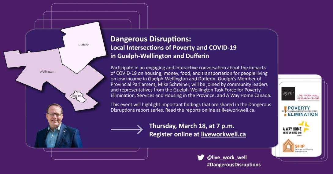 Event flyer for Dangerous Disruptions